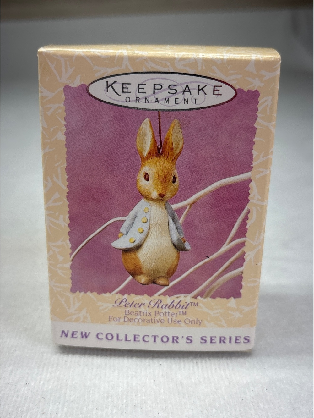 Hallmark Keepsake Ornament Peter Rabbit 1996 Easter Collection